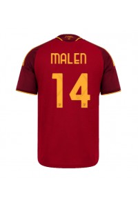 AS Roma Donyell Malen #14 Jalkapallovaatteet Kotipaita 2026-27 Lyhythihainen